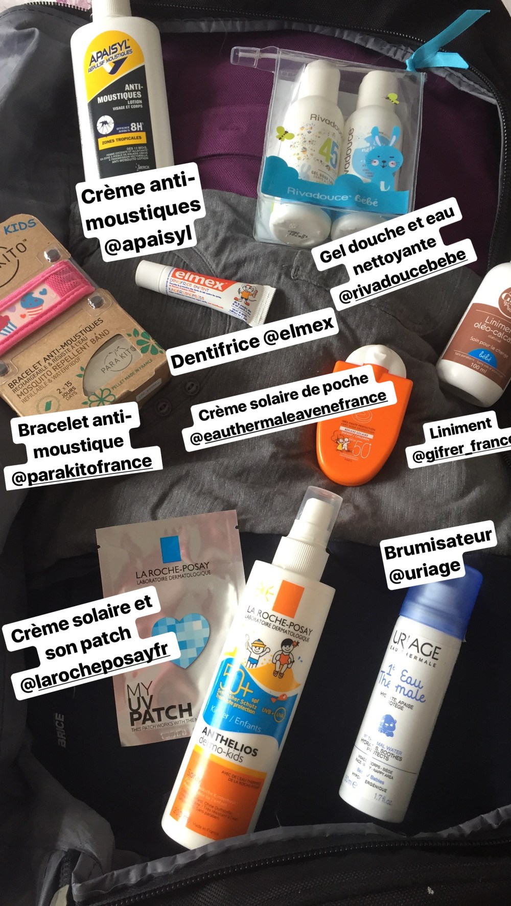 valises produits