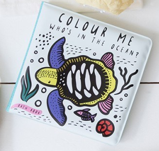 livre de bain à colorier