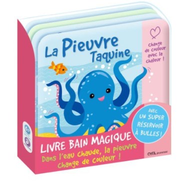 Livre de bain pieuvre