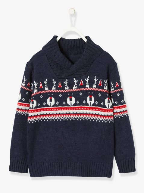 pull-jacquard-garcon-special-noel-col-croise
